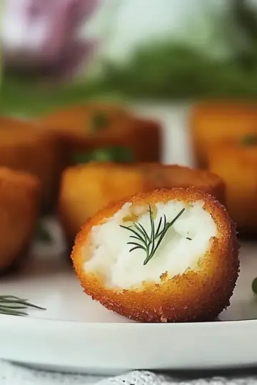 Easter Bunny Potato Croquettes