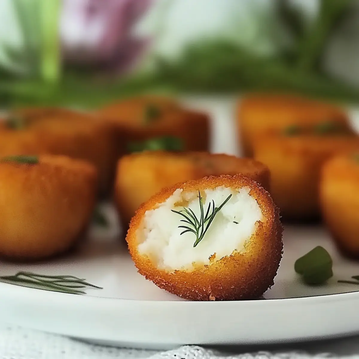 Easter Bunny Potato Croquettes