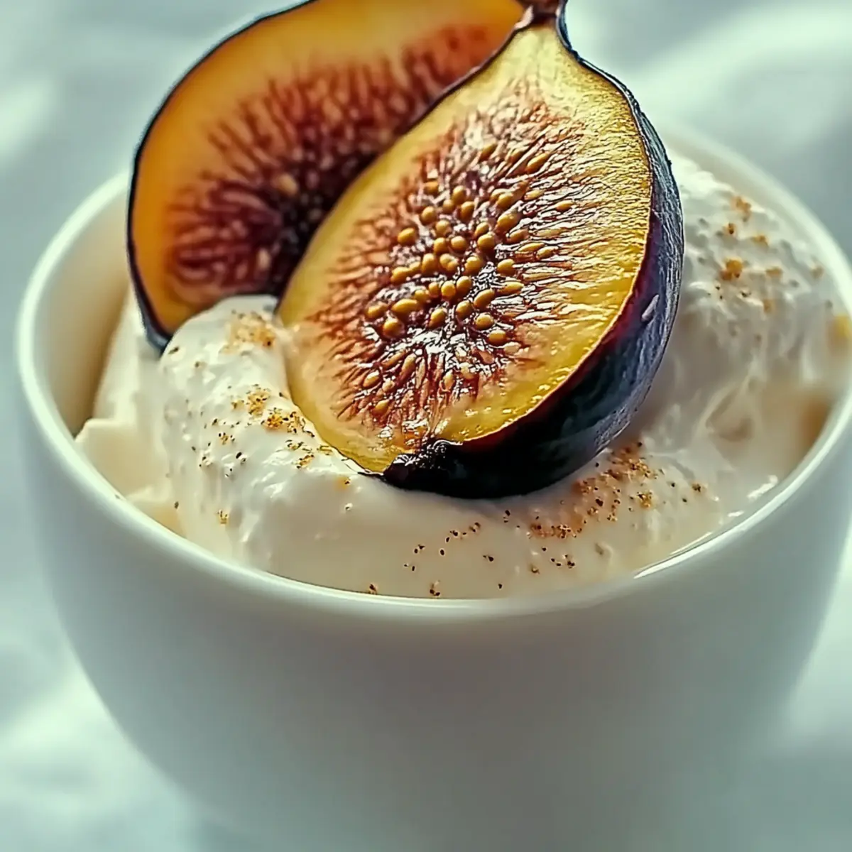 Honey-Drizzled Fig and Ricotta Ice Cream