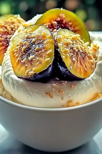 Honey-Drizzled Fig and Ricotta Ice Cream