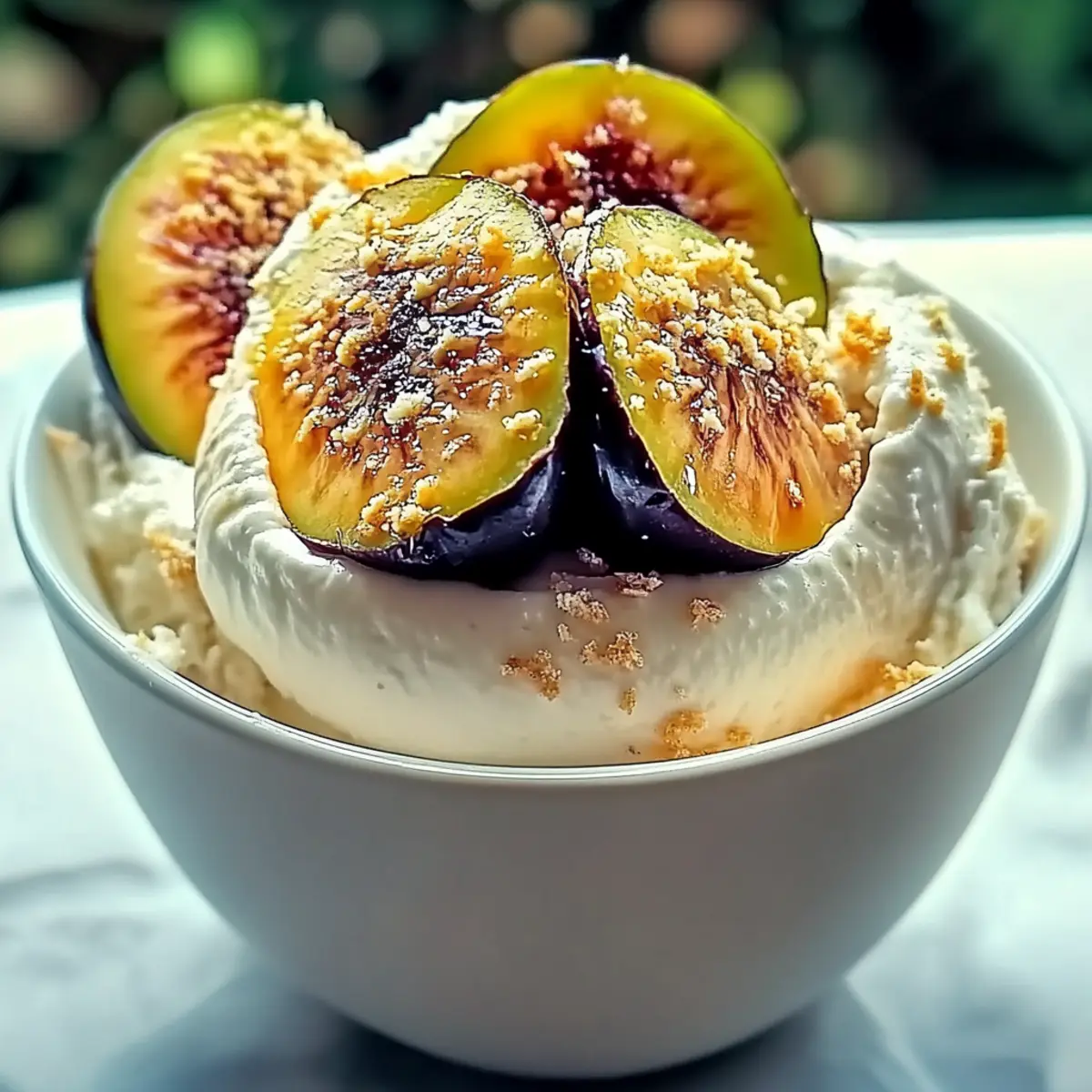Honey-Drizzled Fig and Ricotta Ice Cream