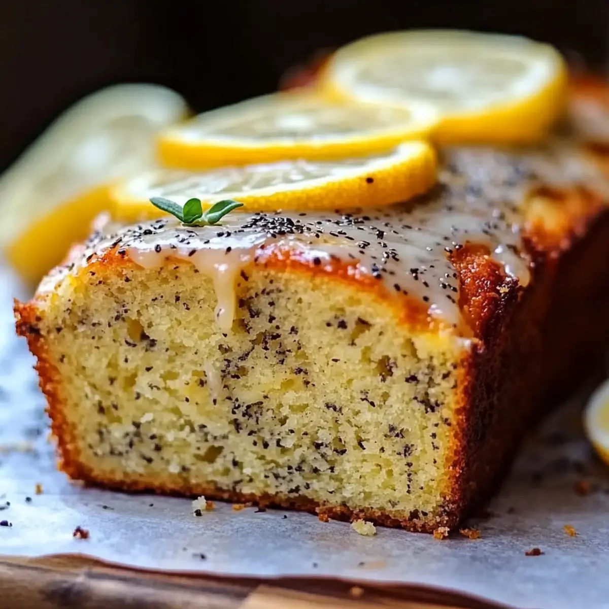 Lemon Poppy Seed Loaf