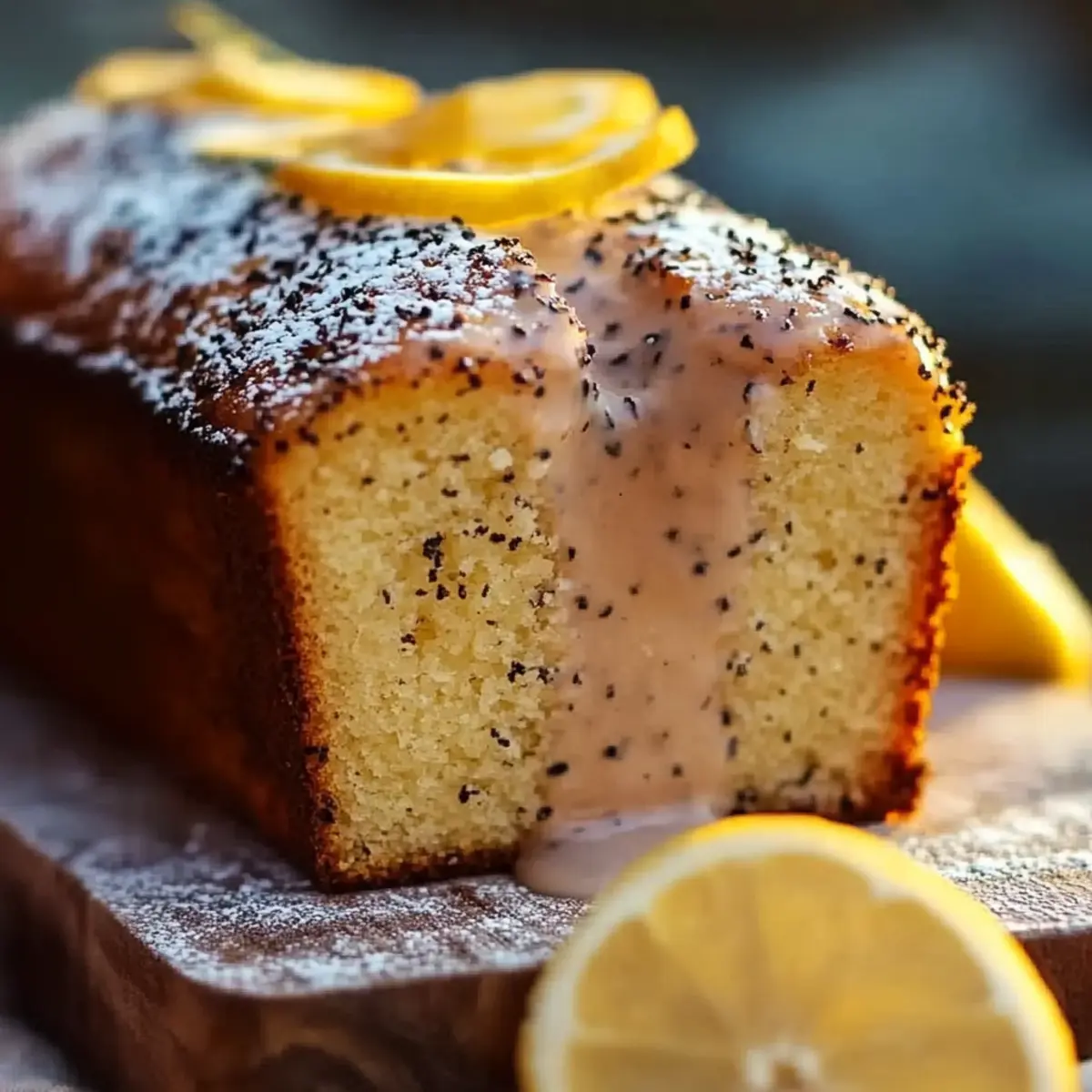 Lemon Poppy Seed Loaf