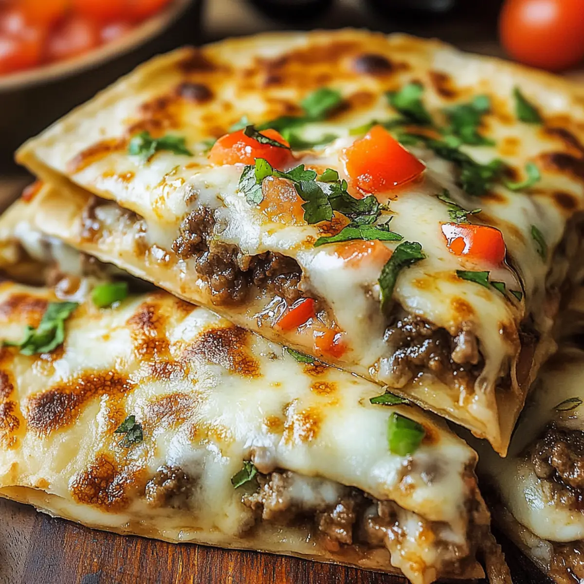 Philly Cheesesteak Quesadillas