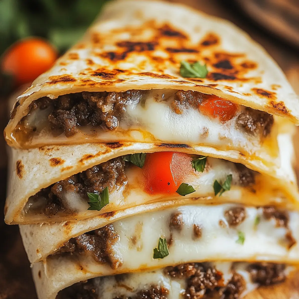 Philly Cheesesteak Quesadillas