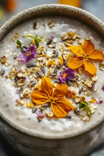 Pistachio Orange Blossom Overnight Oats