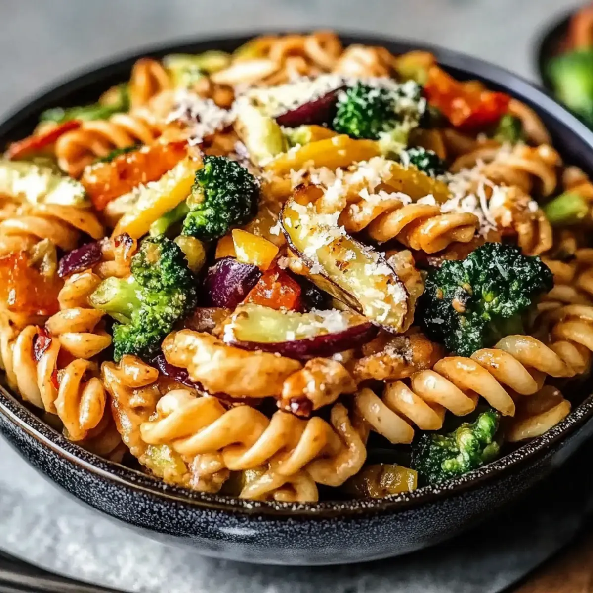 Protein Packed Thai Pasta Salad