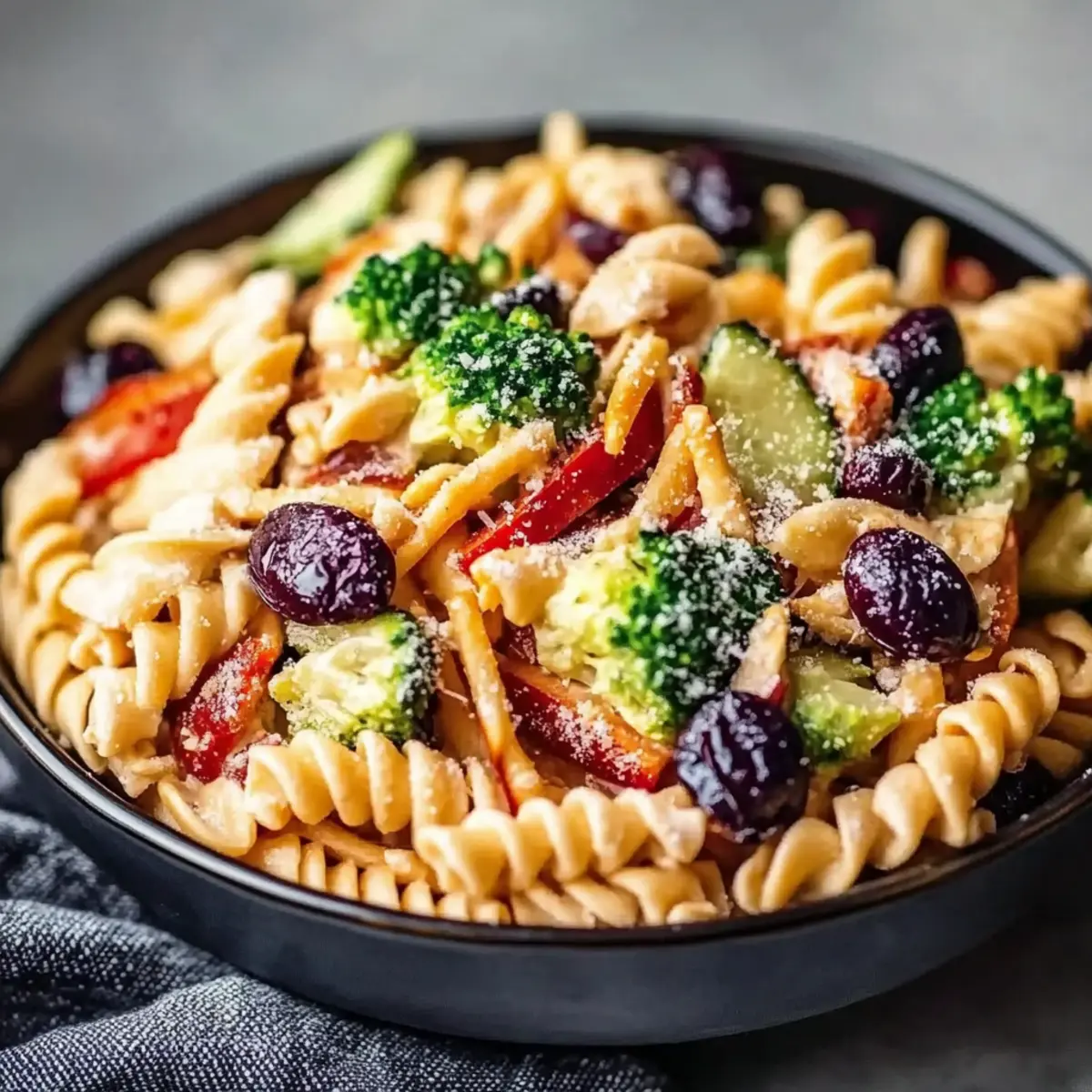 Protein Packed Thai Pasta Salad