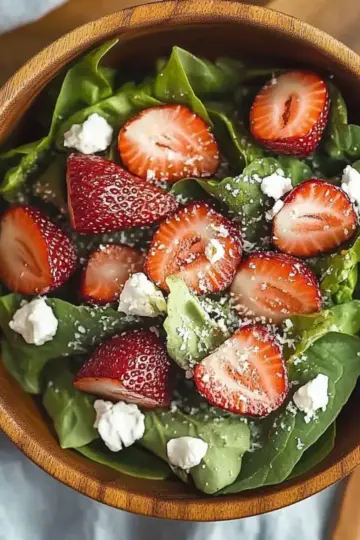 Strawberry Spinach Salad