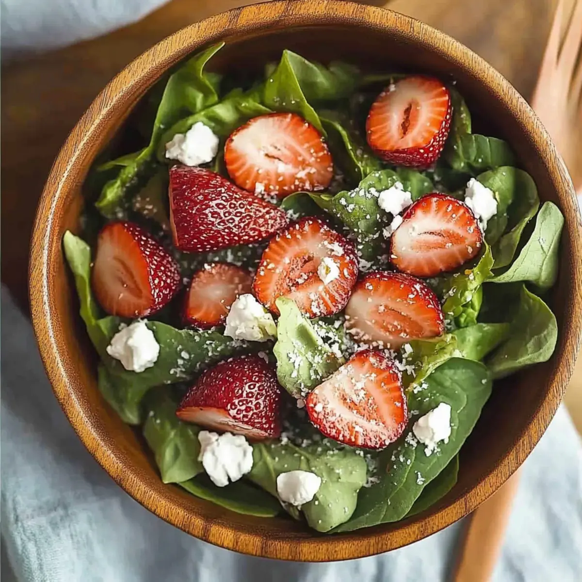 Strawberry Spinach Salad