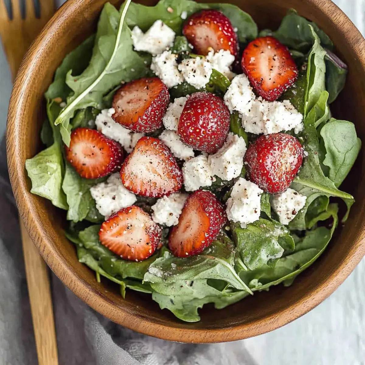 Strawberry Spinach Salad