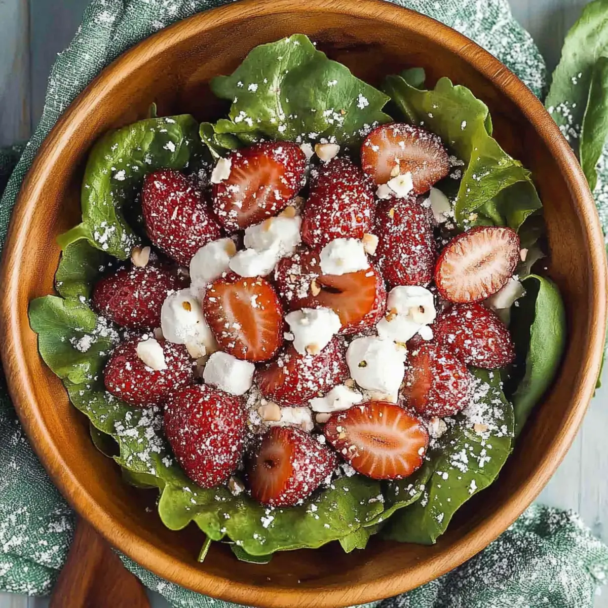 Strawberry Spinach Salad