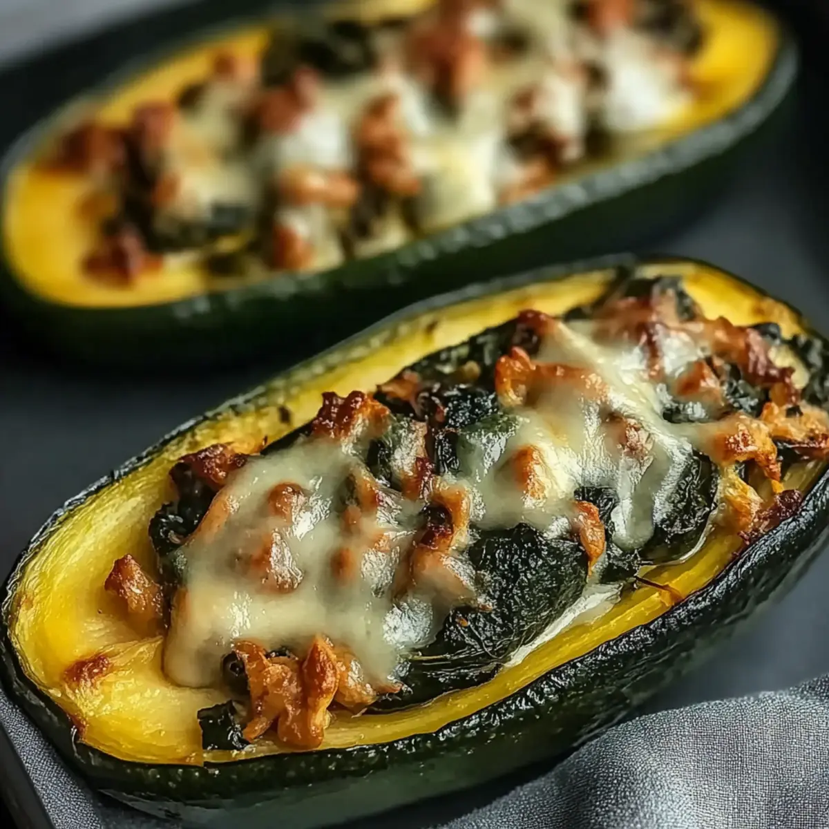 Stuffed Zucchini Boats