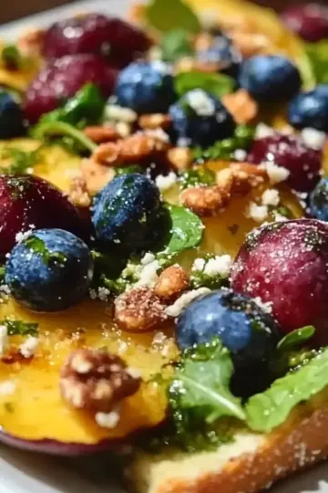 Summer Harvest Beet and Blueberry Salad