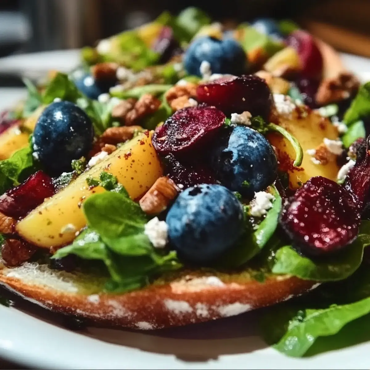 Summer Harvest Beet and Blueberry Salad