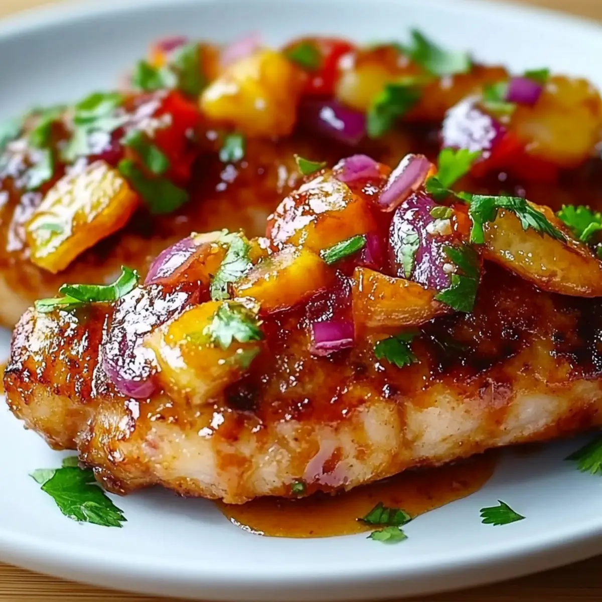 Bacon Pineapple BBQ Chicken