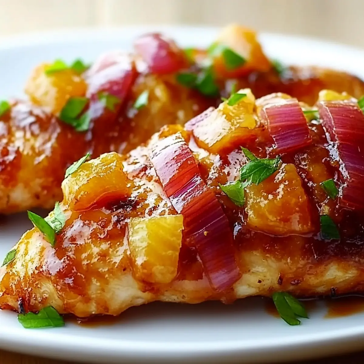 Bacon Pineapple BBQ Chicken