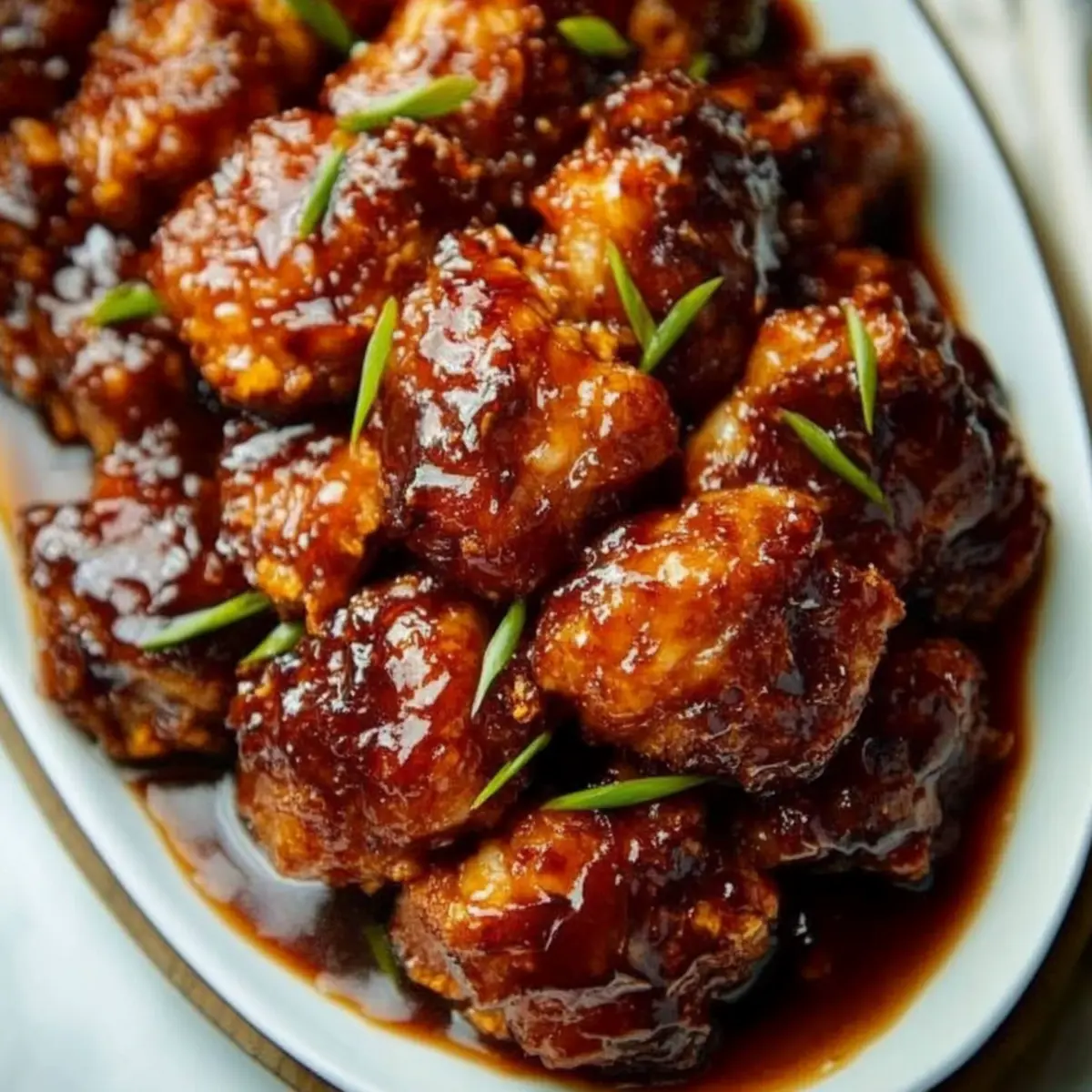 Baked Honey BBQ Chicken Bites