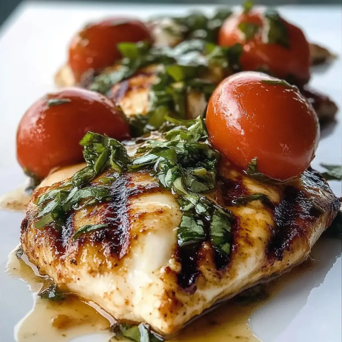 Grilled Chicken Caprese