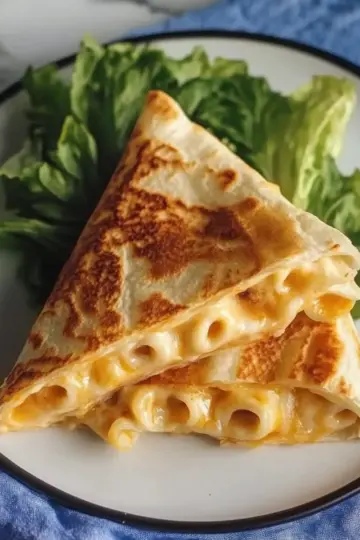 Mac and Cheese Quesadillas