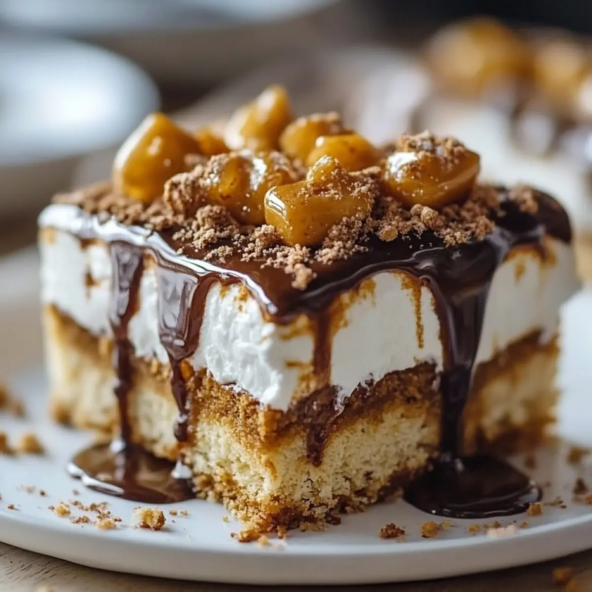 Peanut Butter Cookie Lasagna