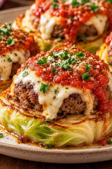Cabbage Burgers - A Healthy Low-Carb Twist — featured