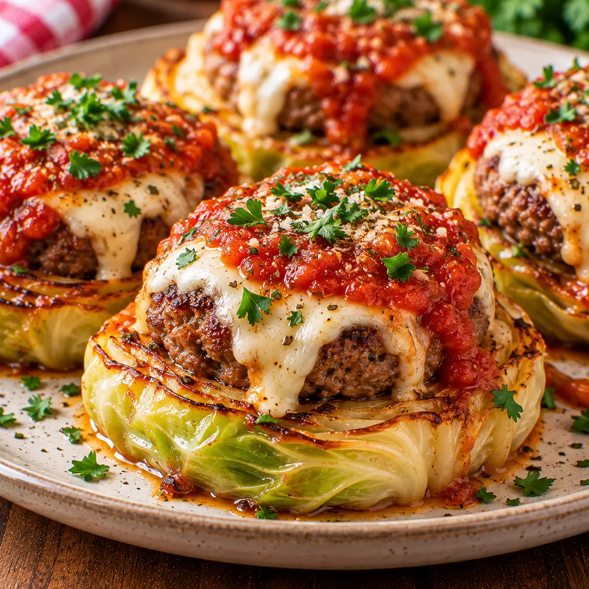 Cabbage Burgers - A Healthy Low-Carb Twist — featured