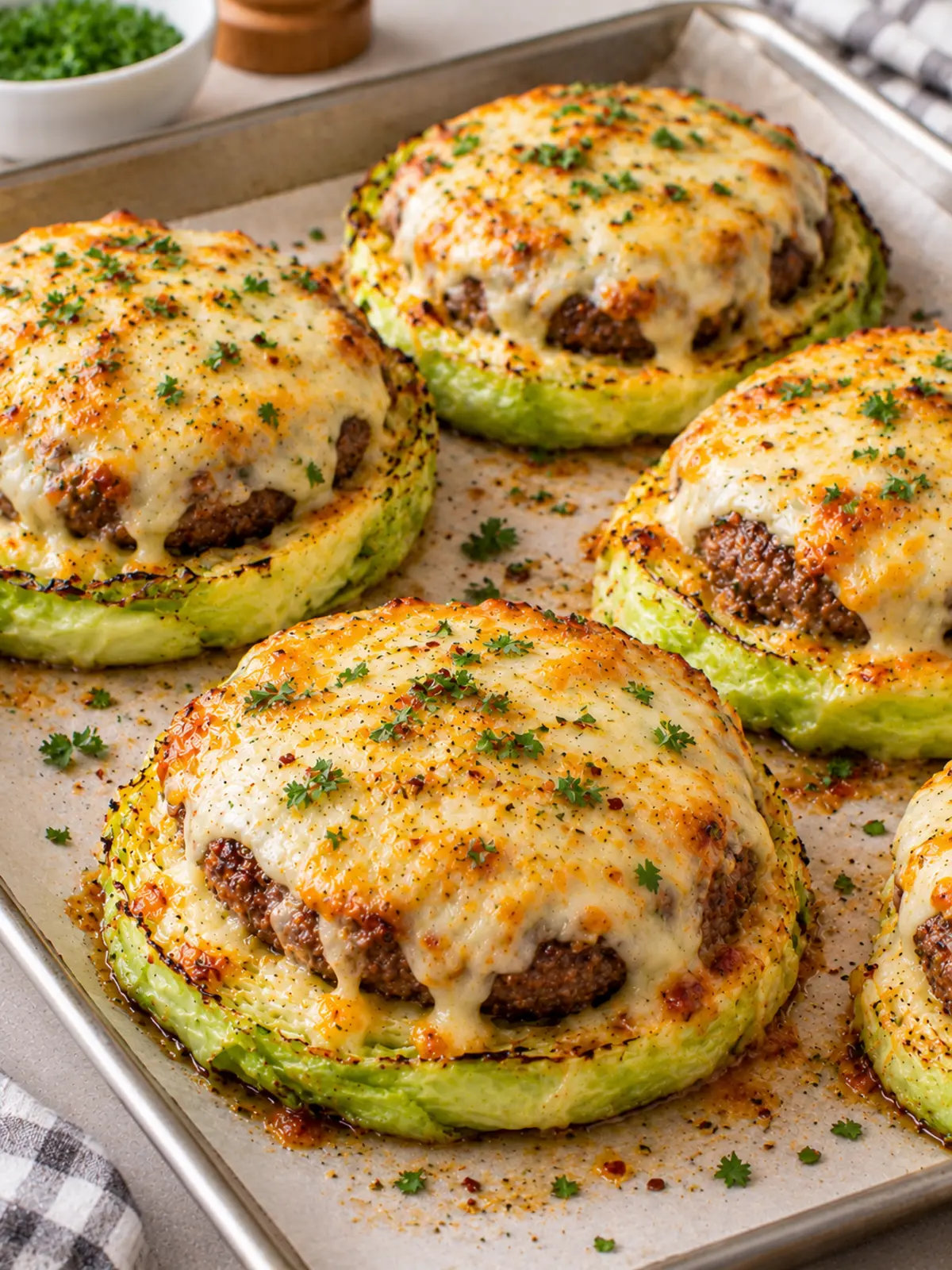 Cabbage Burgers - A Healthy Low-Carb Twist — final beauty