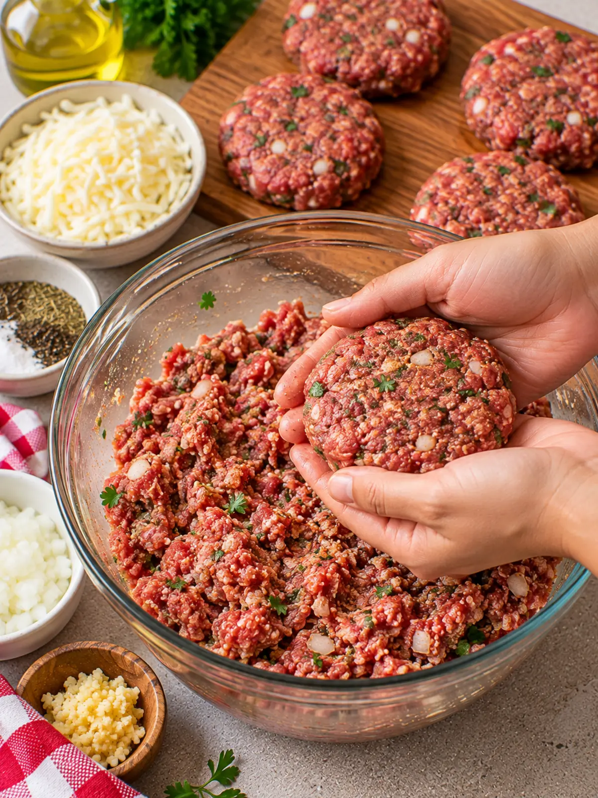 Cabbage Burgers - A Healthy Low-Carb Twist — instructional