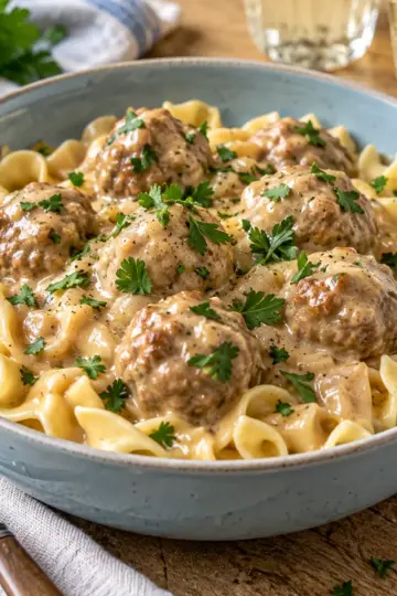 Crockpot Swedish Meatballs - Cozy Comfort Food — featured