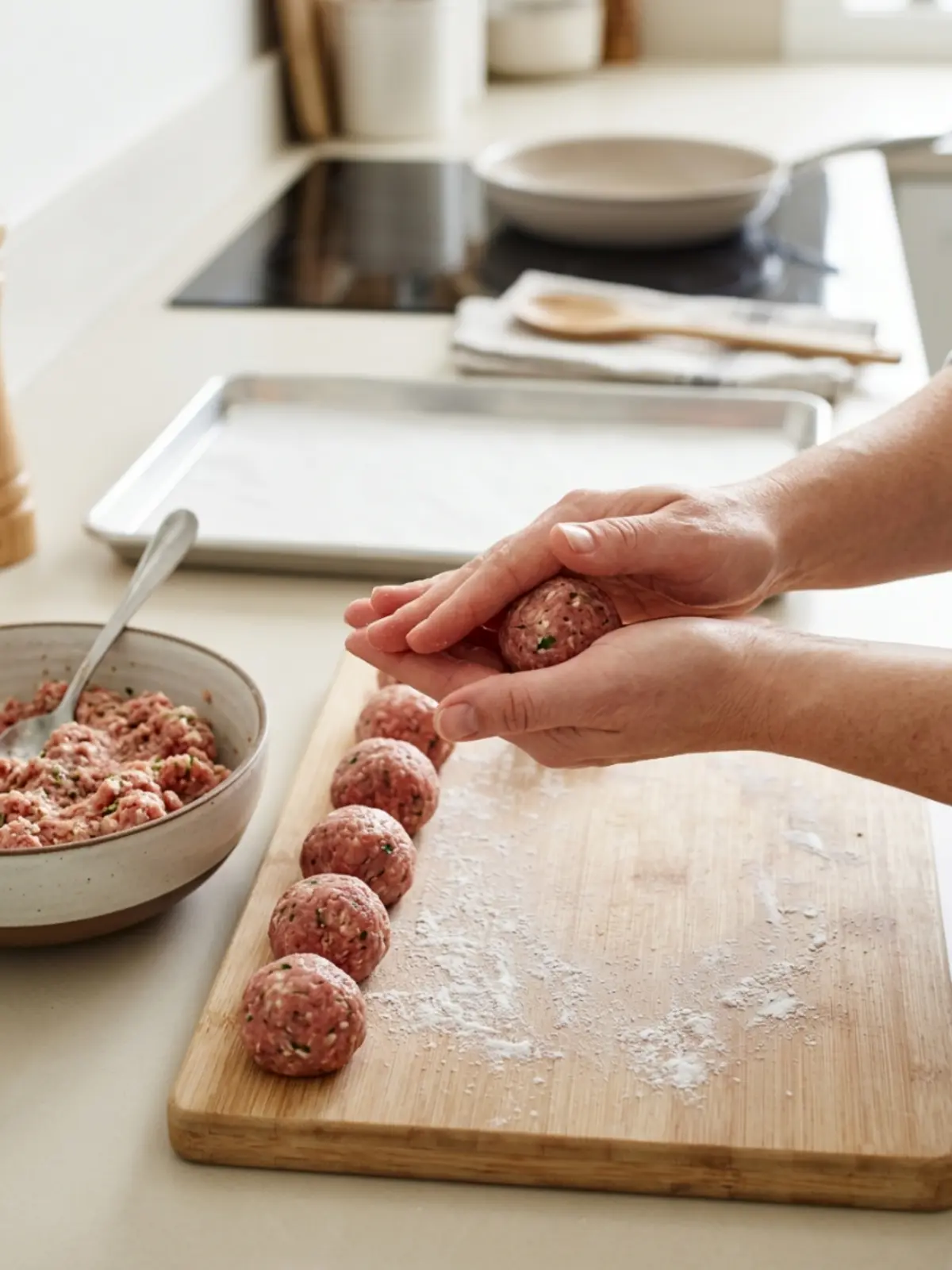 Crockpot Swedish Meatballs - Cozy Comfort Food — process