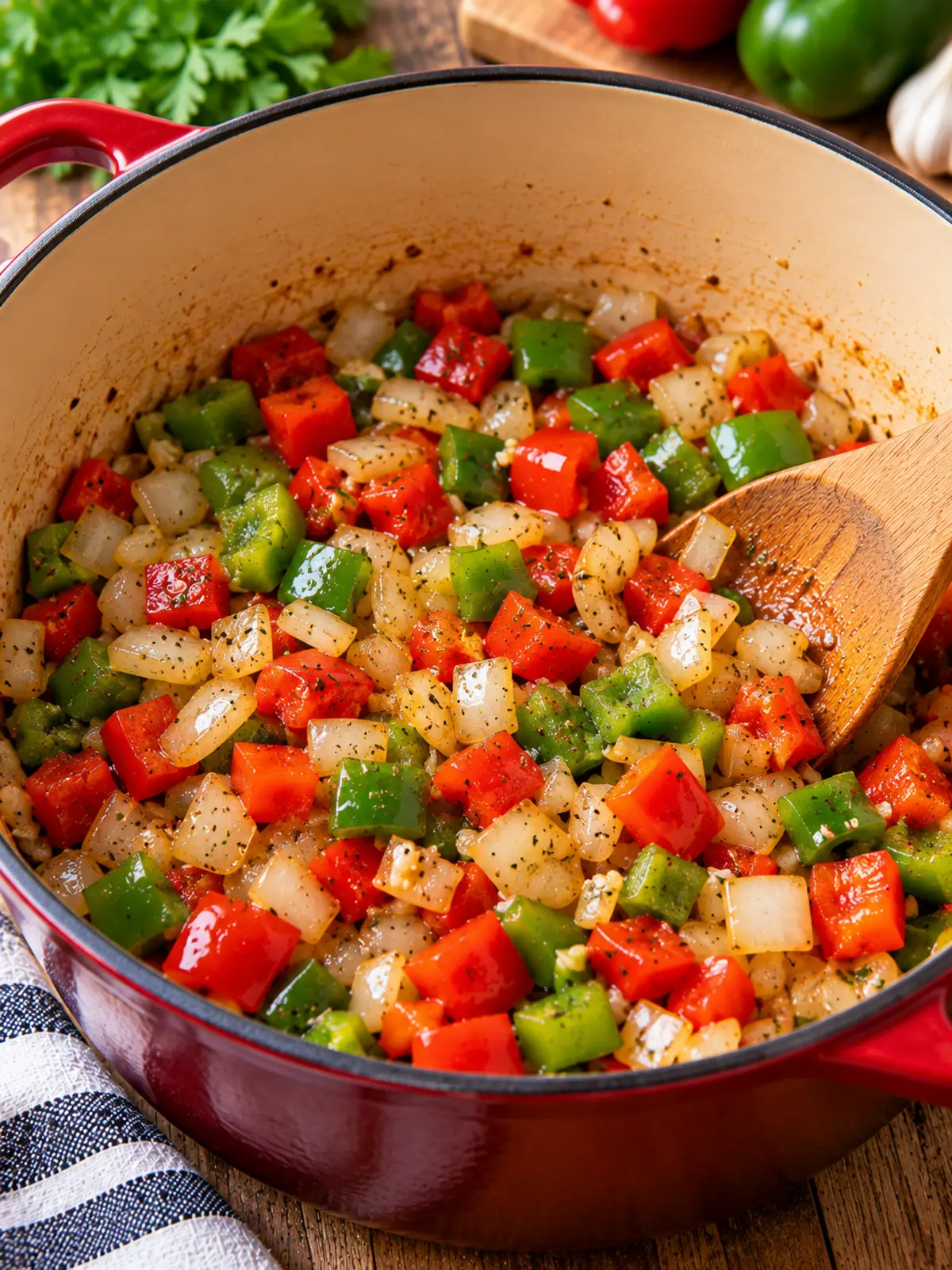 Stuffed Bell Pepper Soup - Hearty Comfort in a Bowl — instructional